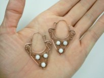 wire-wrap-copper-hoop-earrings-white-hoop-earrings-1
