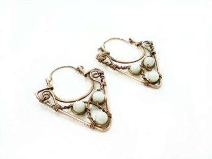 wire-wrap-copper-hoop-earrings-white-hoop-earrings-4