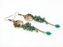 emerald-green-elegant-earrings-copper-earrings-handmade-unique-women-jewelry-long-drop-dangle